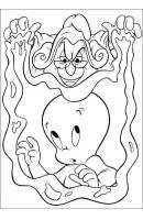 Casper het vriendelijke spookje kleurplaat 15